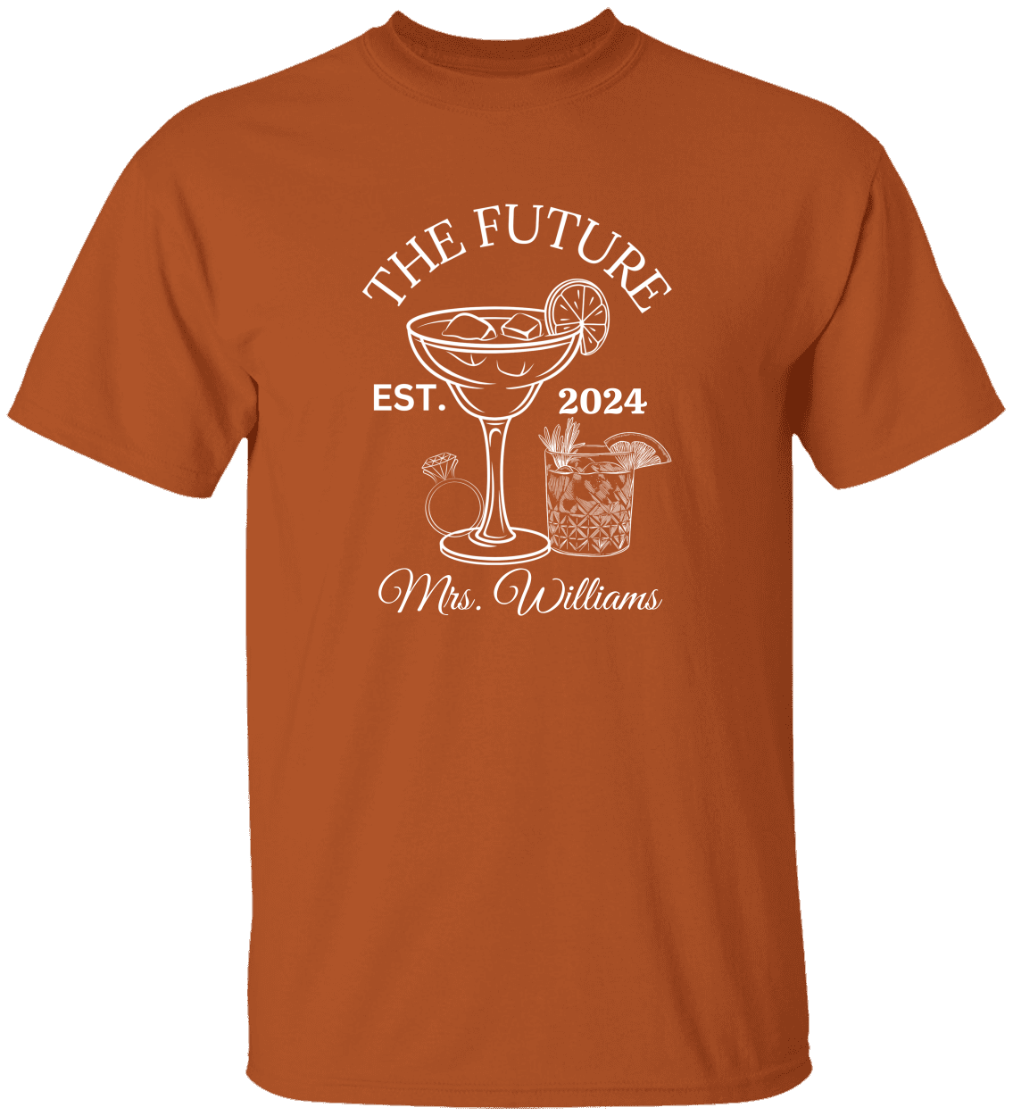 Future Mrs. Personalized T-Shirt