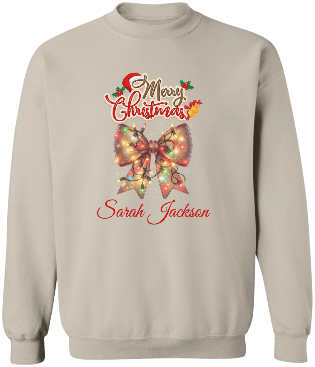 Personalize Christmas Sweatshirt, Hoodie, T-Shirt