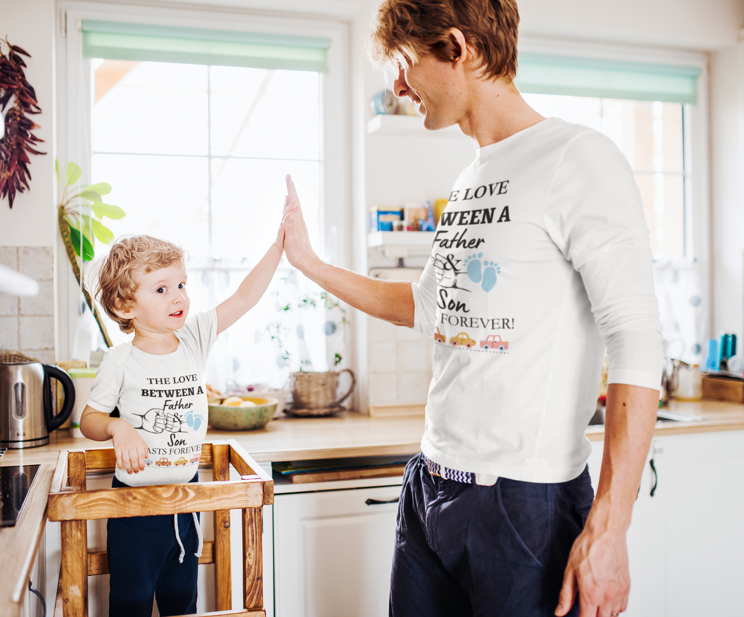 The Love Between A Father & Son Infant Fine  Tee