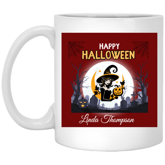 Personalize 11oz & 15oz Halloween Mug