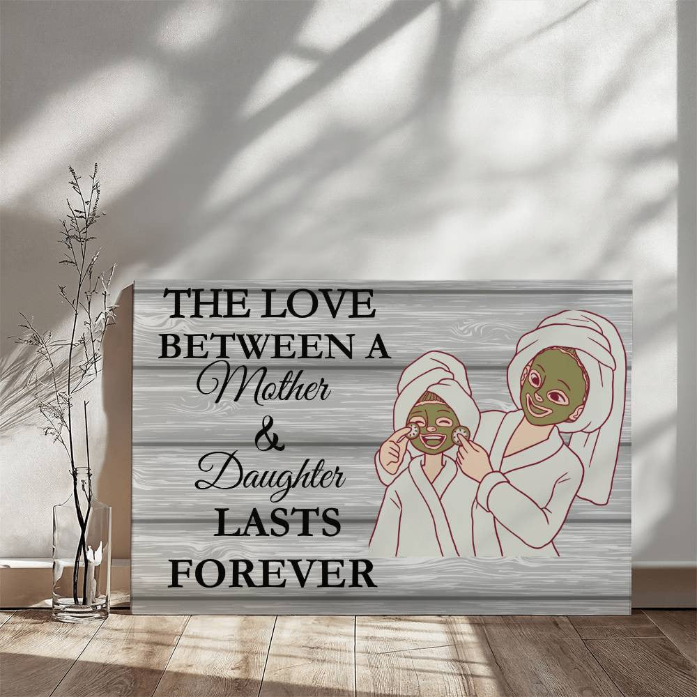 Mother & Daughter Gallery Wrapped Canvas