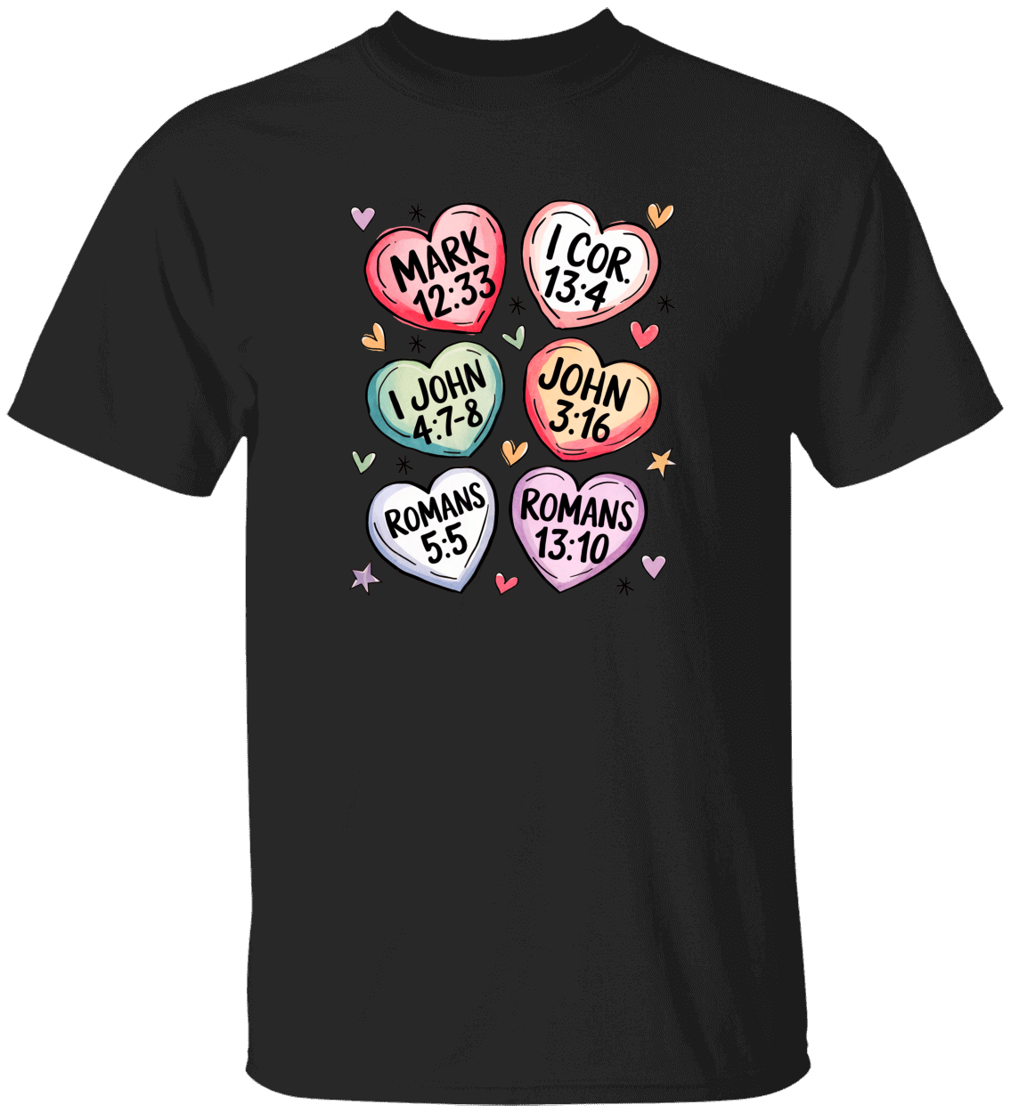 2025 Valentine Scripture Unisex T-Shirt