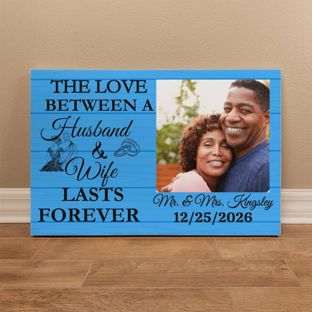 Personalized Couples' Gallery Wrapped Canvas