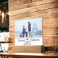 Personalized Couples Acrylic Square Plaque