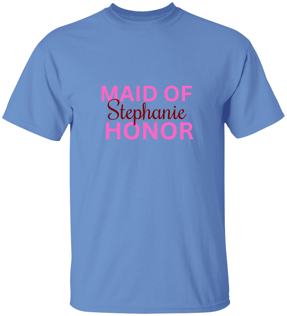 Personalize Matron of Honor T-Shirt