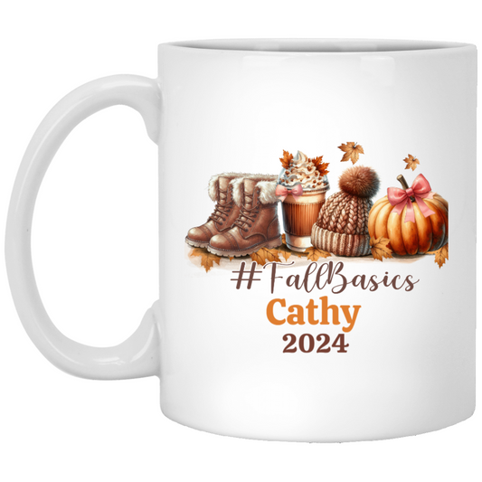 Personalized Fall Basics 11 oz. Mug