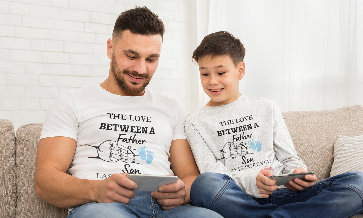 The Love Between A Father & Son Infant Fine  Tee