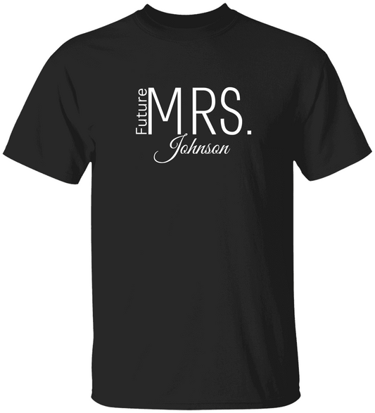 Personalized Mr. & Mrs. Future T-Shirt