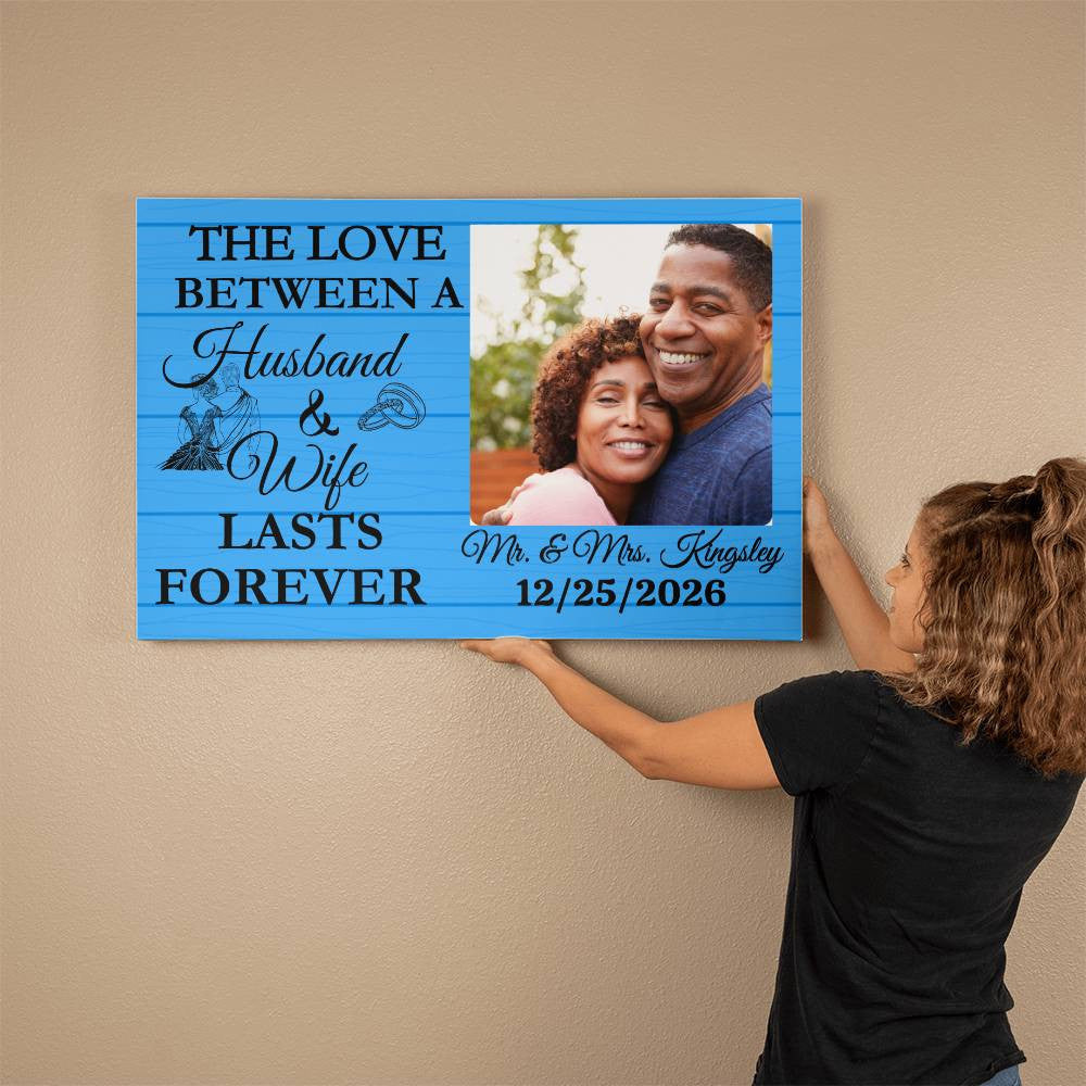 Personalized Couples' Gallery Wrapped Canvas