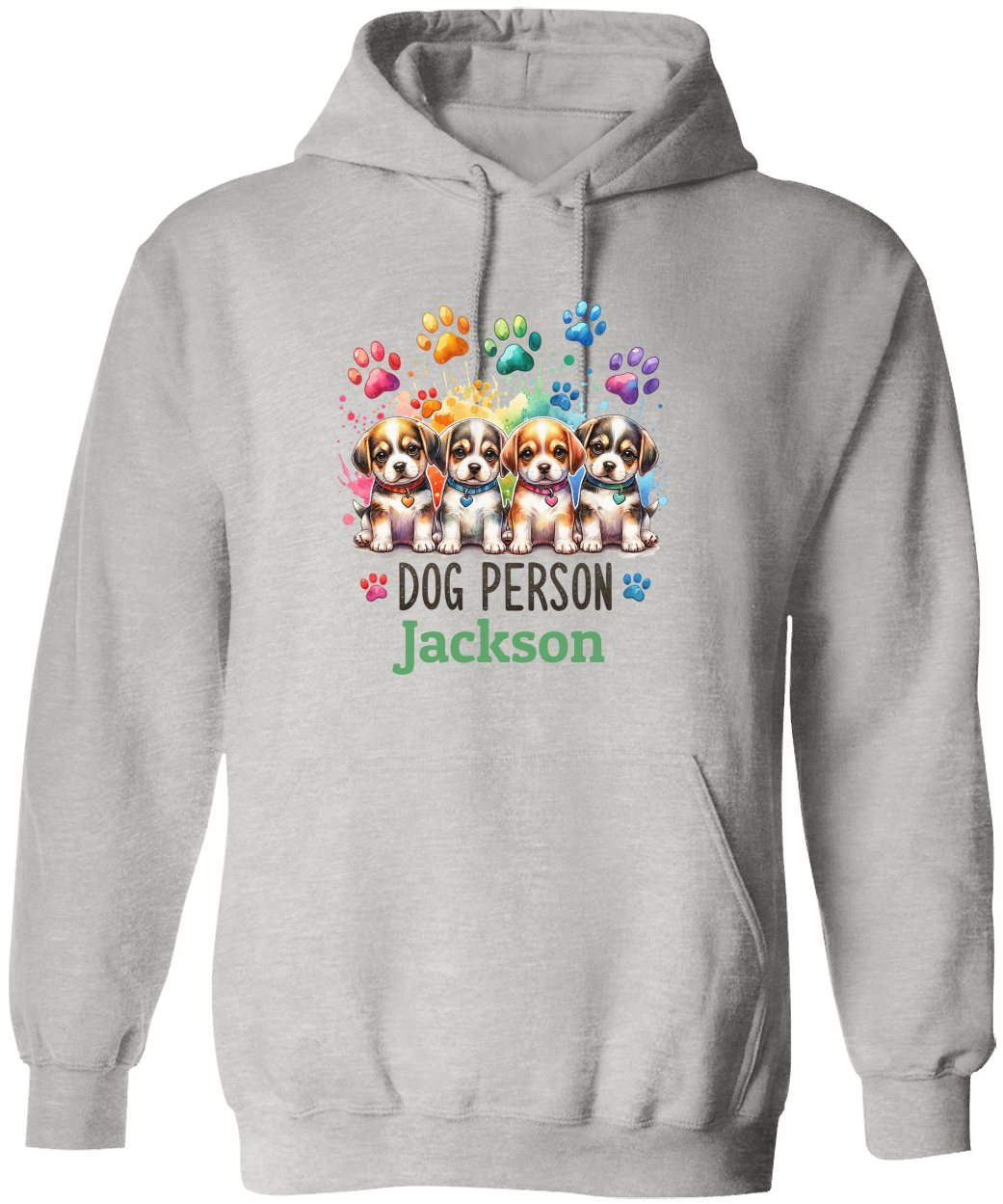 Personalized Dog Person Hoodie