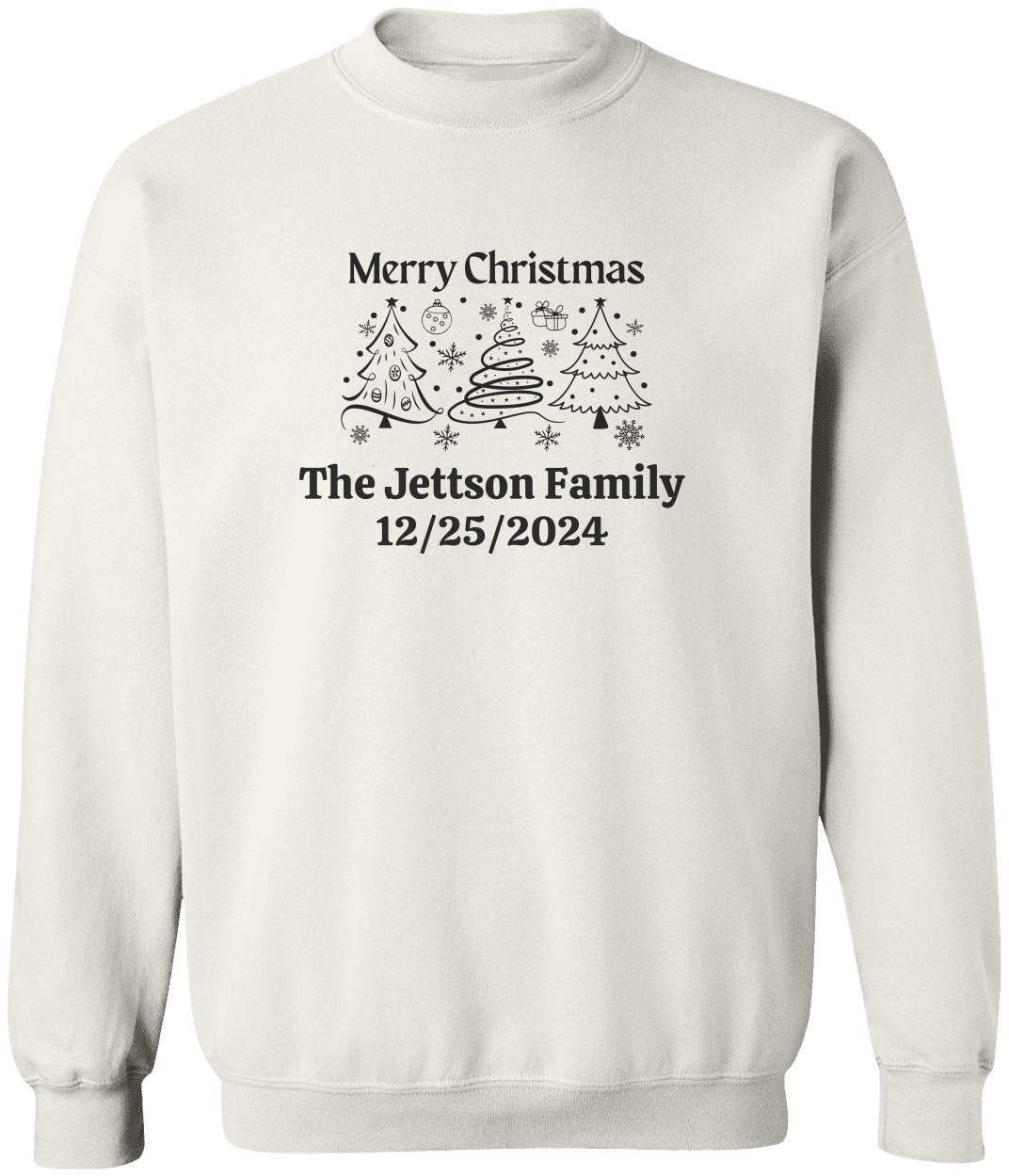 Personalize Christmas Hooded & Sweatshirt