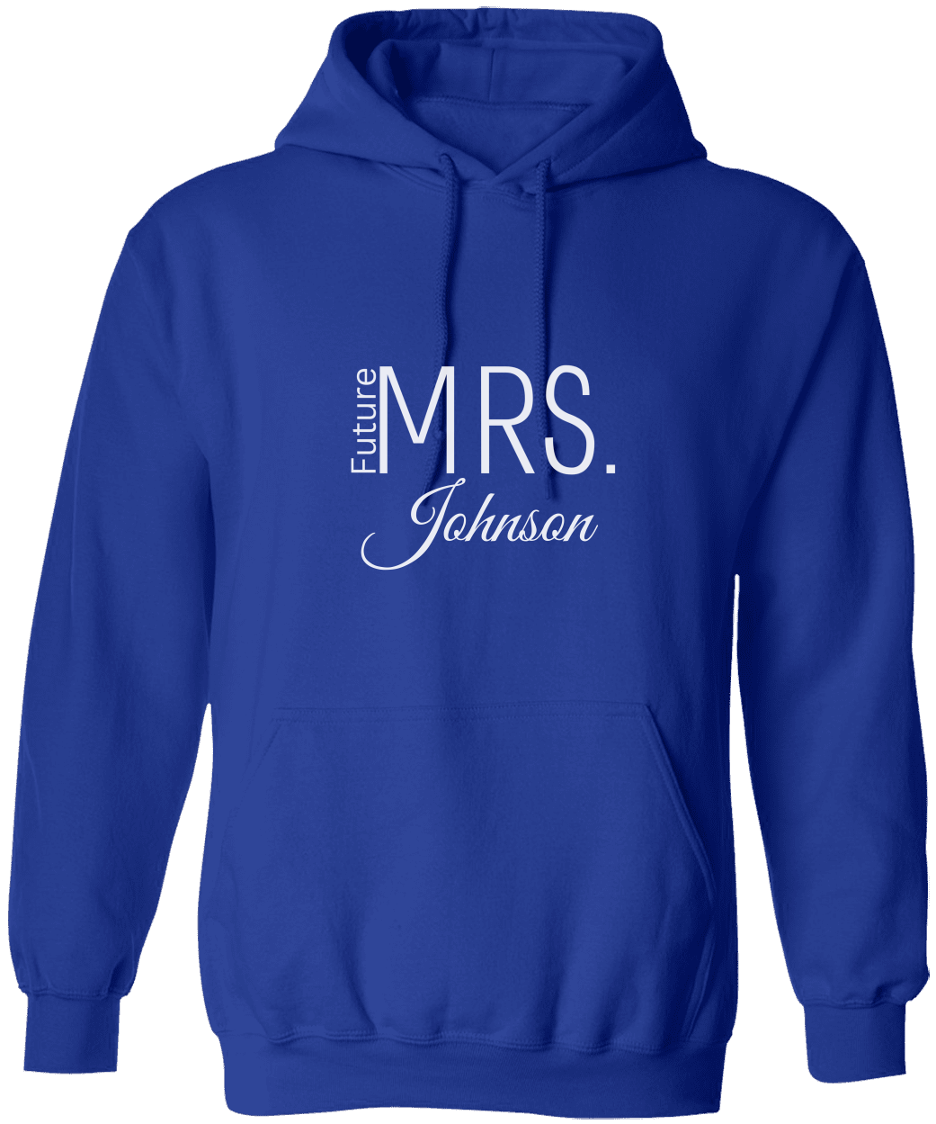 Personalized Mrs. Future Hooded