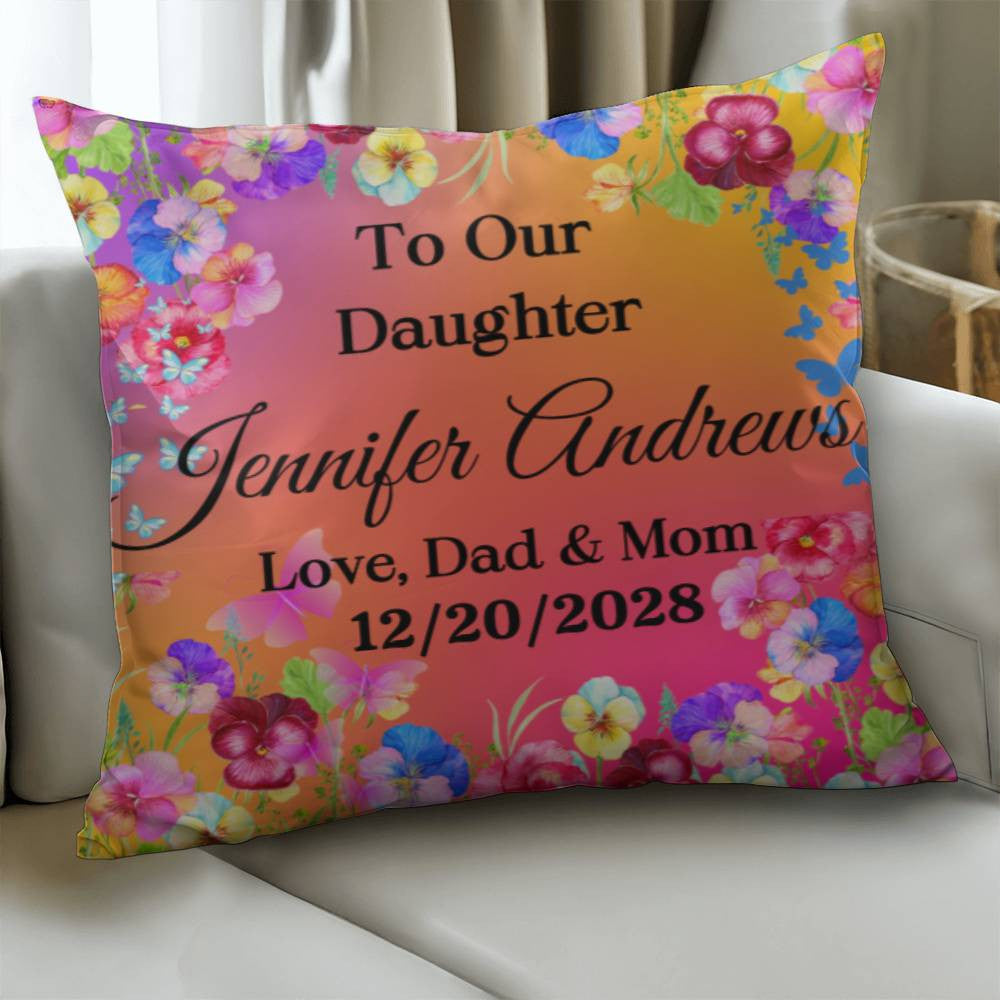 Personalized Classic Pillow Cover with Insert