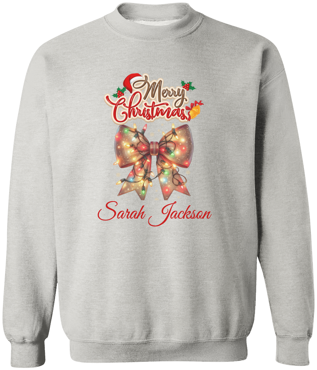 Personalize Christmas Sweatshirt, Hoodie, T-Shirt