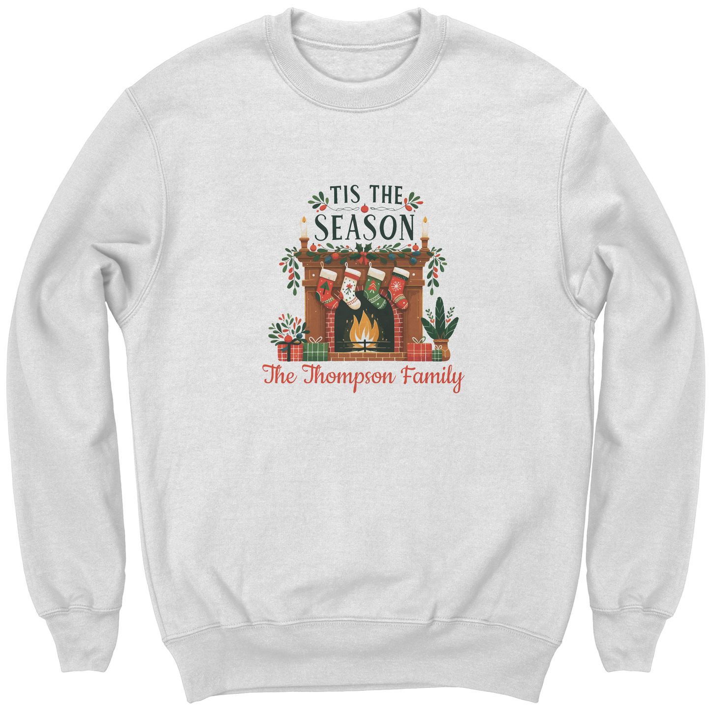 Personalized Christmas Youth Hooded, Sweatshirt,Tee