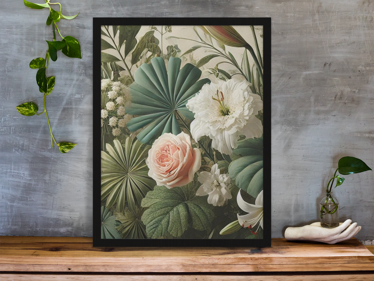 Floral and Botanical Canvas Collection