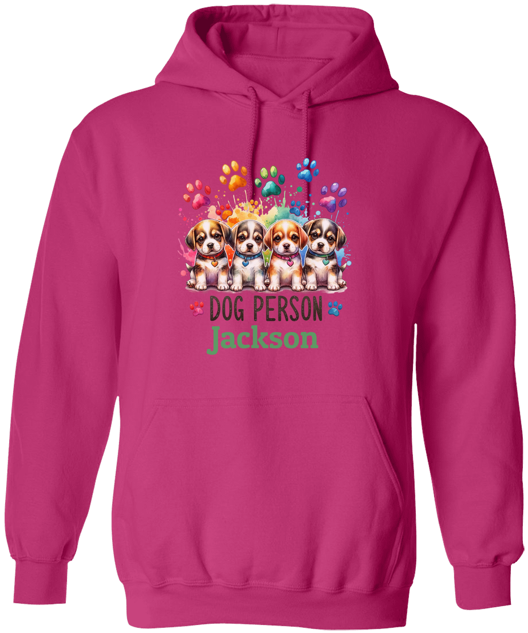 Personalized Dog Person Hoodie