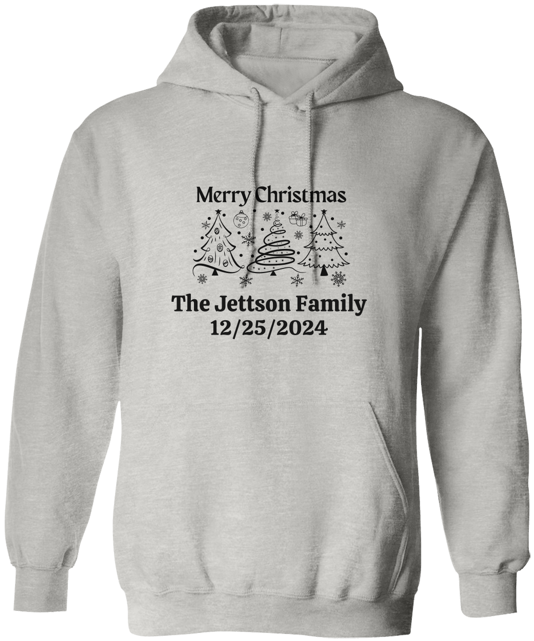 Personalize Christmas Hooded & Sweatshirt