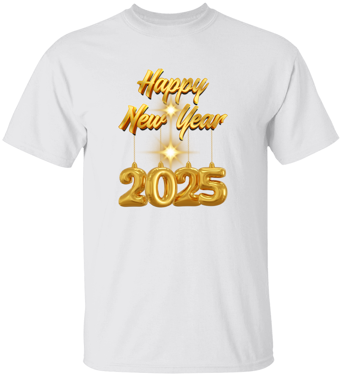 2025 Happy New Year Hooded Sweatshirt and T-Shirt!