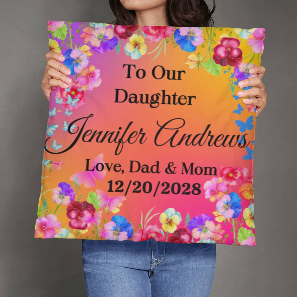 Personalized Classic Pillow Cover with Insert