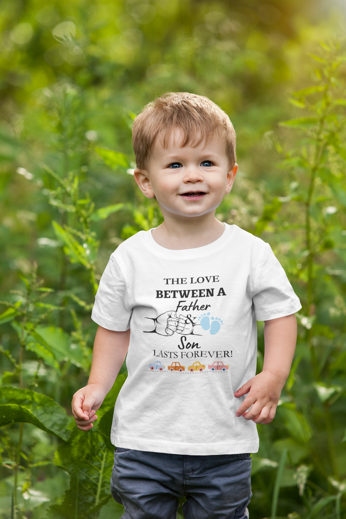 The Love Between A Father & Son Infant Fine  Tee