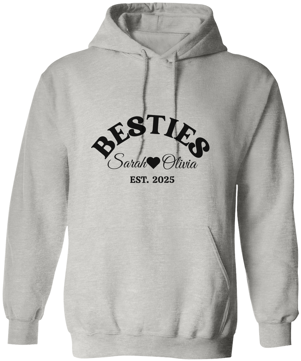 Besties Personalized Sweatshirt