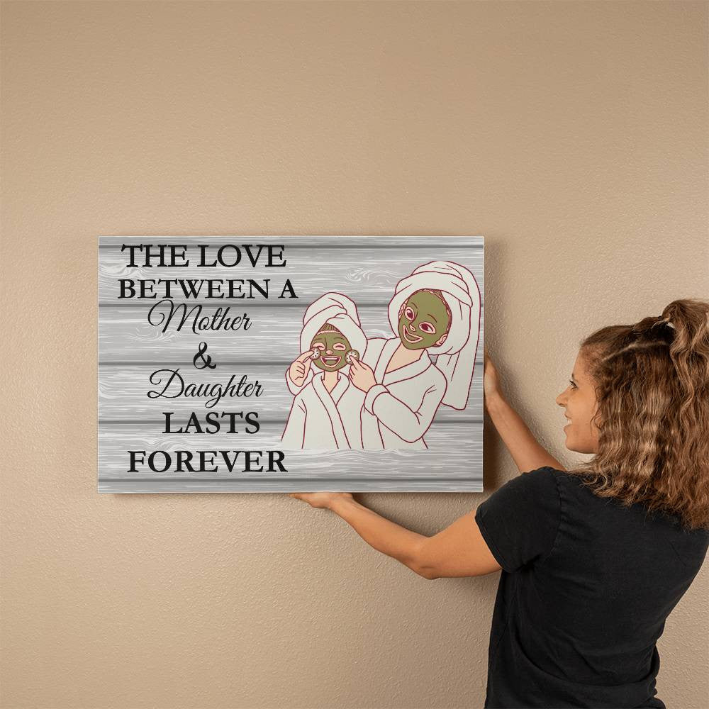 Mother & Daughter Gallery Wrapped Canvas