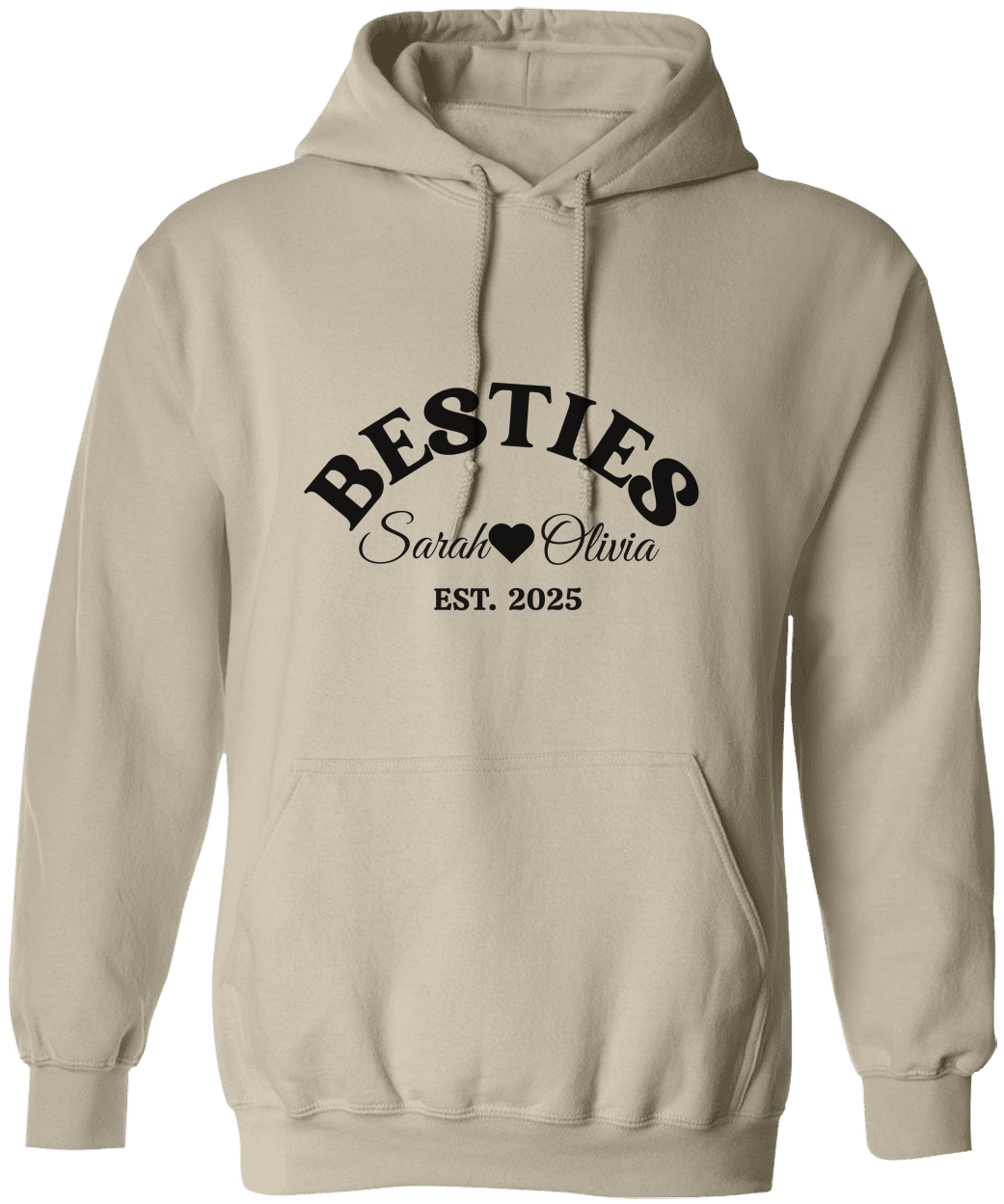 Besties Personalized Sweatshirt