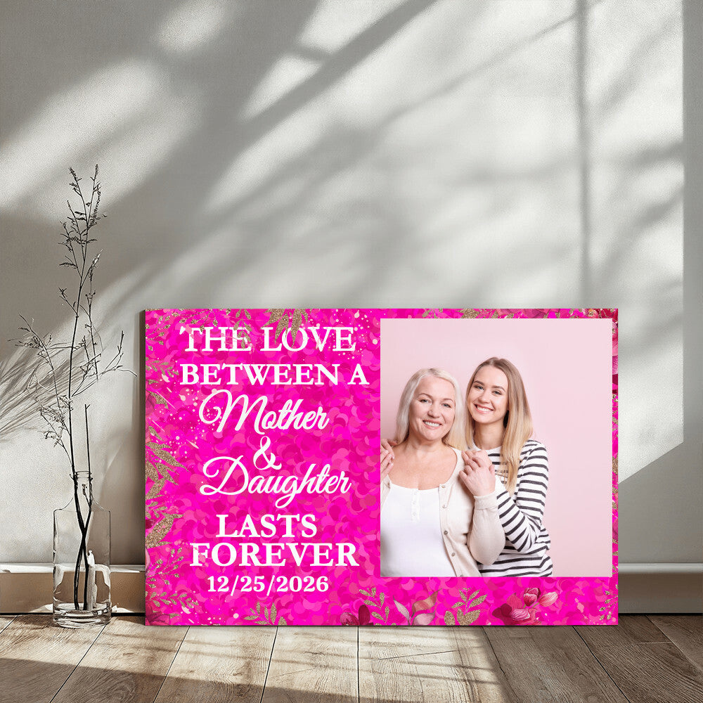 Personalized Mother & Daughter Gallery Wrapped Canvas