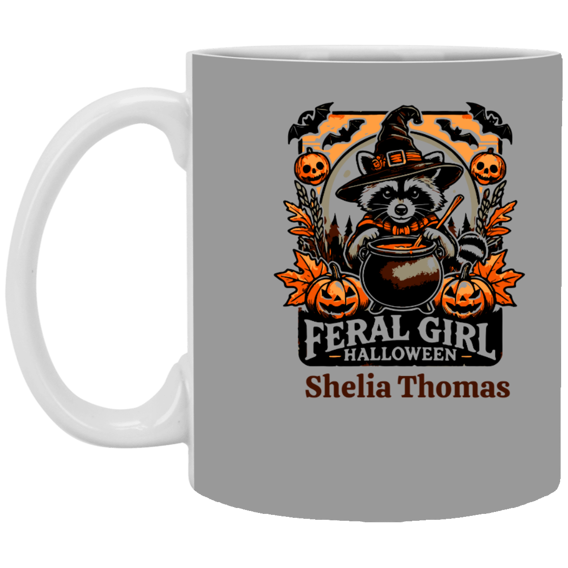 Personalized Halloween 11 oz. Mug