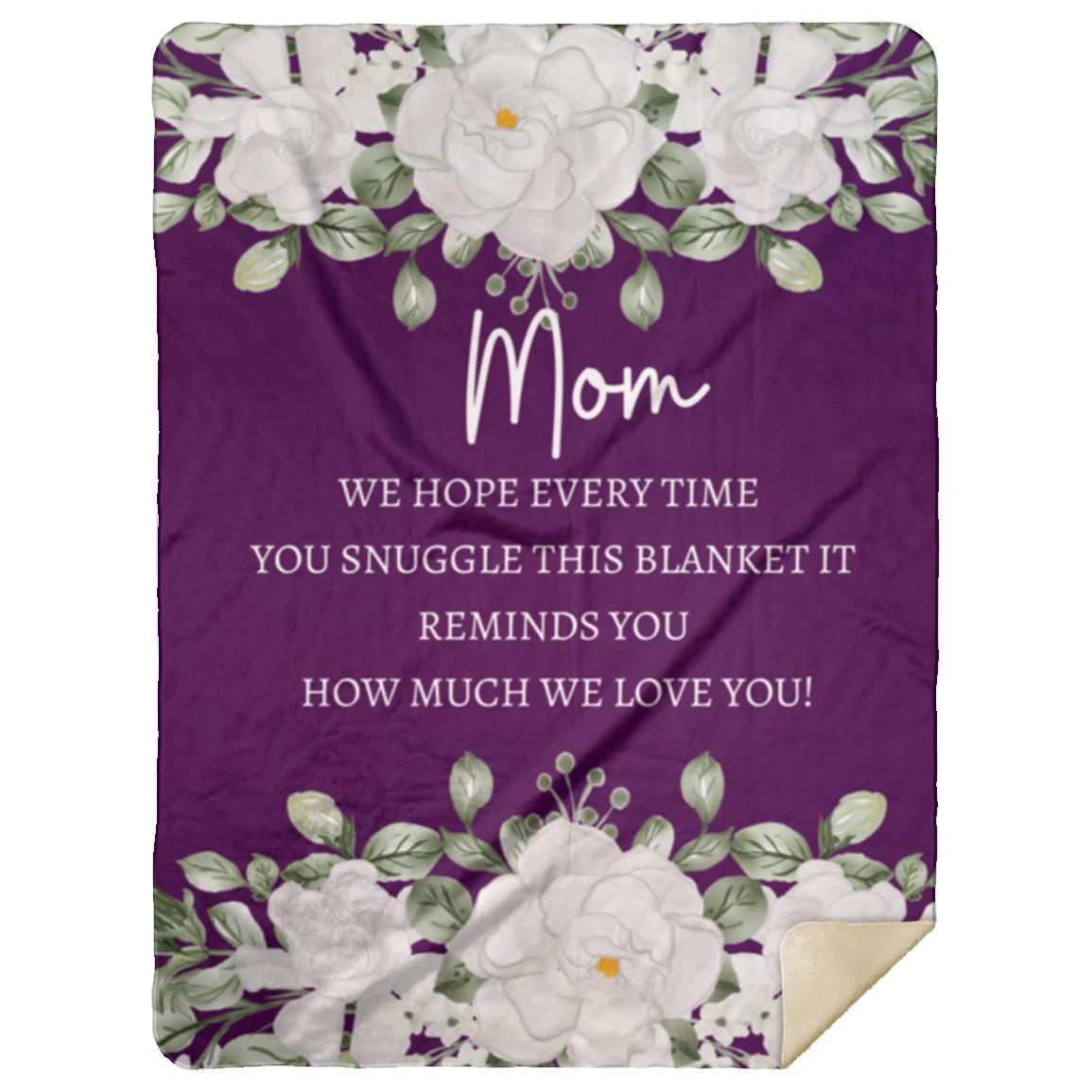 Mom Flower Blanket