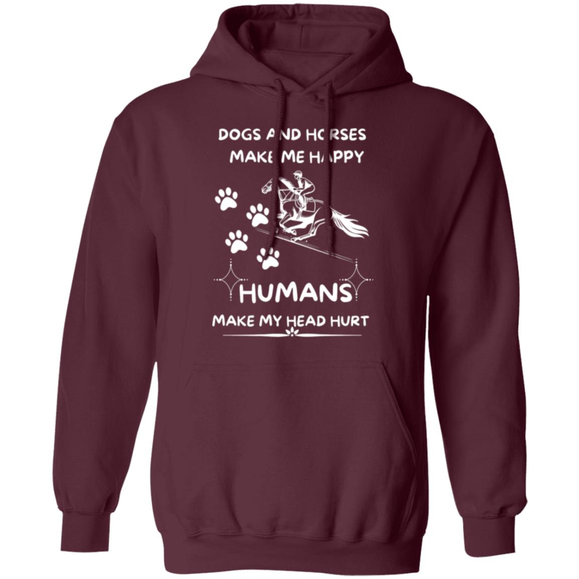 DOGS AND HORSES HOODED