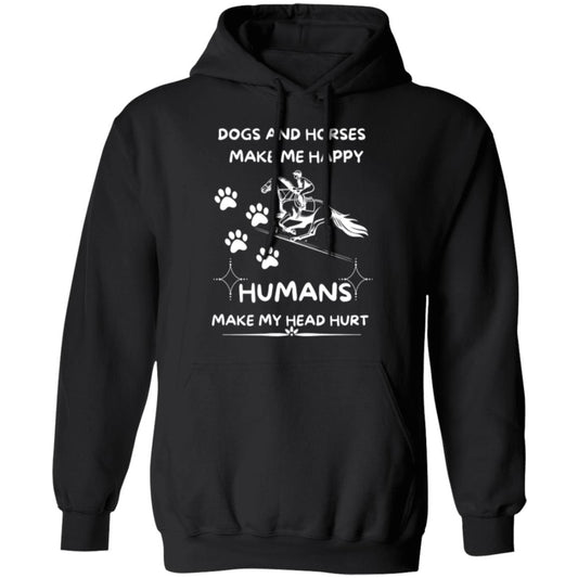 DOGS AND HORSES HOODED