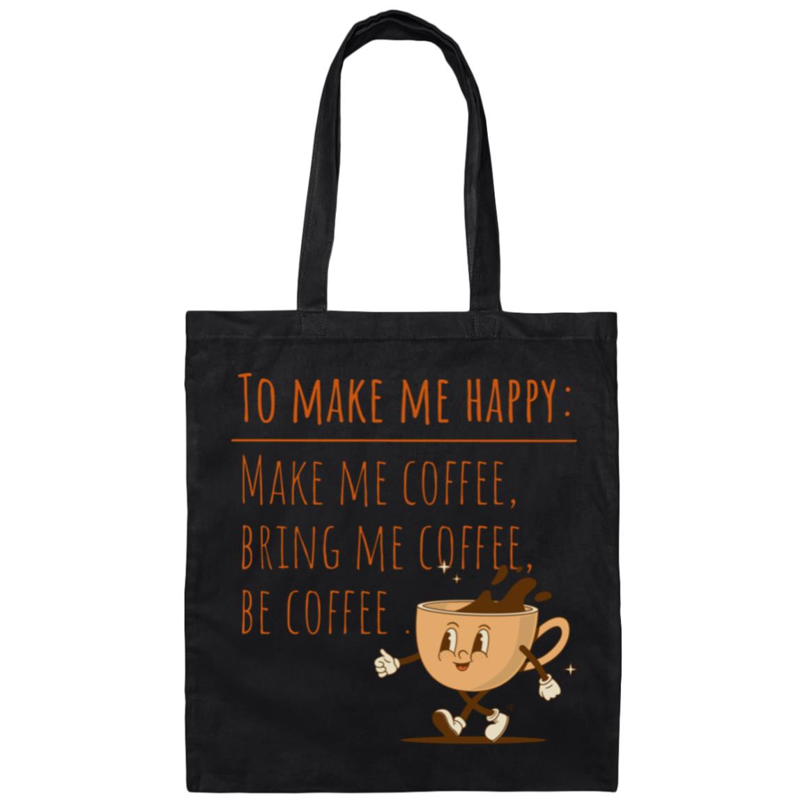 Coffee Words Tote Bag