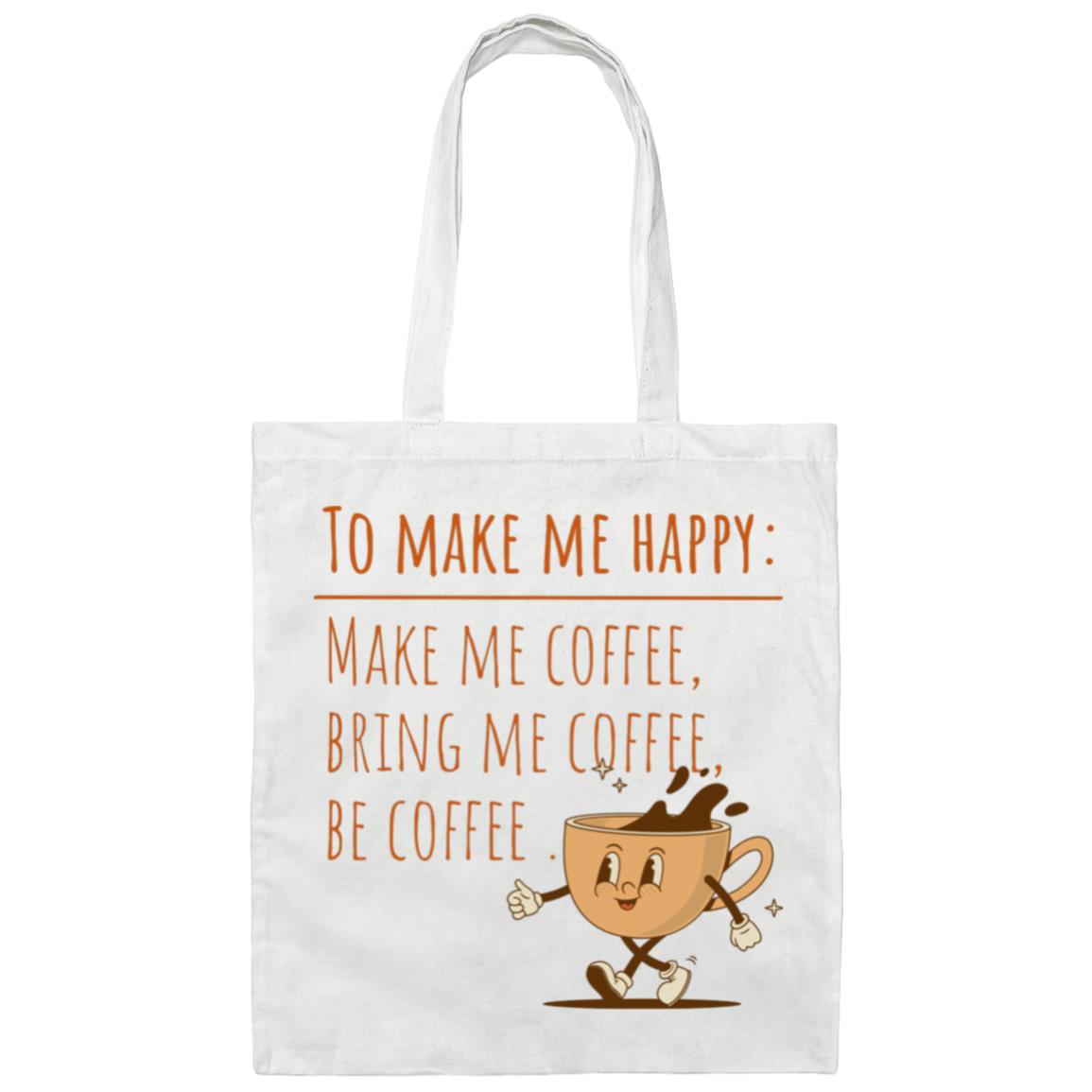 Coffee Words Tote Bag