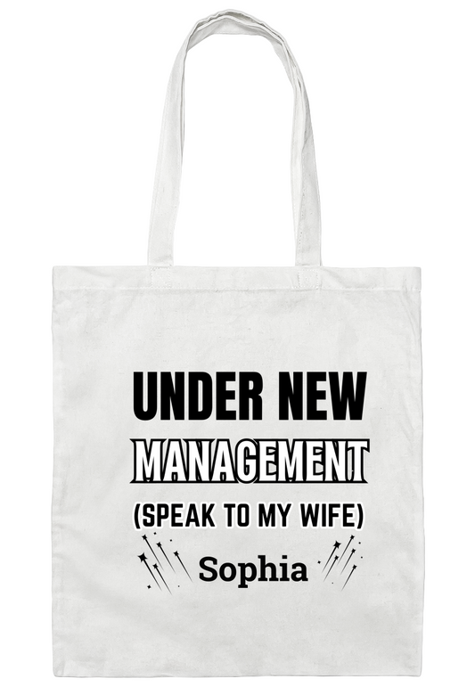 Personalized  Canvas Tote Bag