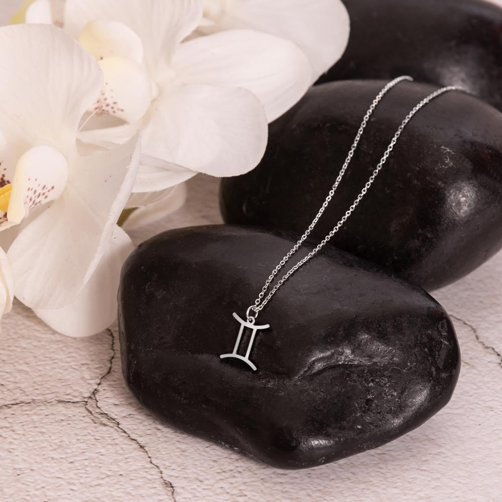 To My Bonus Daughter Zodiac Symbol Necklace