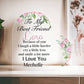 Personalized Acrylic Heart Plaque
