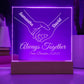 Personalized Couple Acrylic Square Plaque