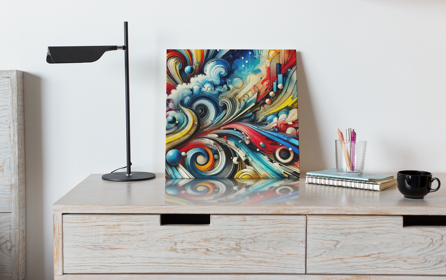 Dynamic Abstract  Art Canvas