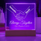 Personalized Couple Acrylic Square Plaque