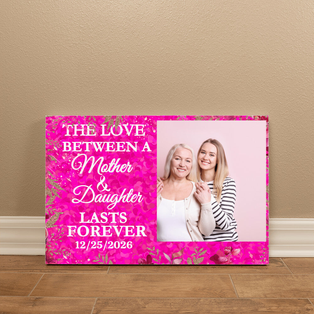 Personalized Mother & Daughter Gallery Wrapped Canvas