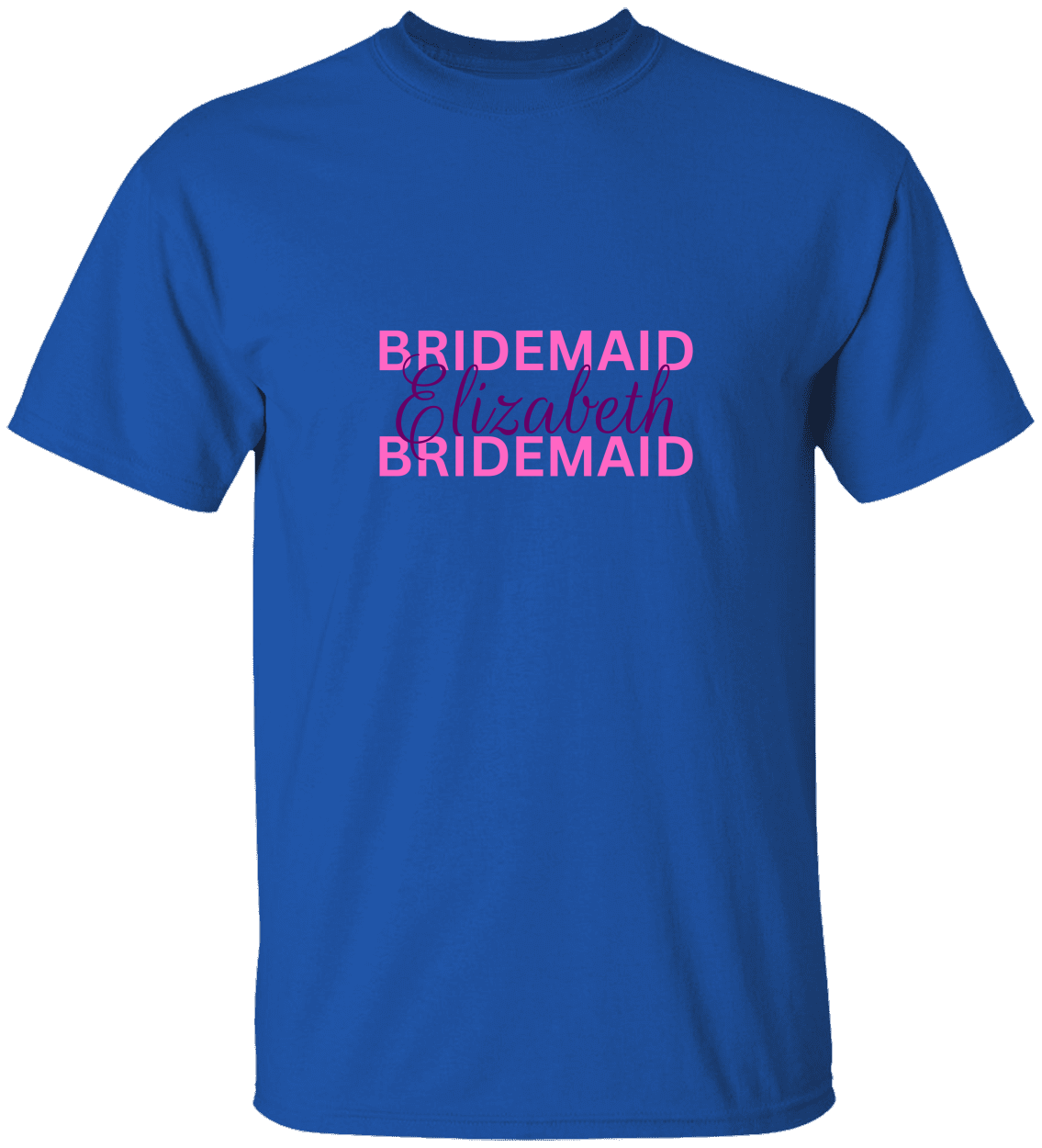 Personalized Braidmaid  T-Shirt