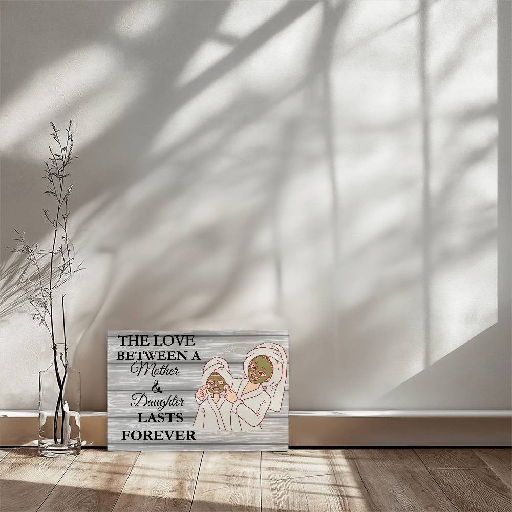 Mother & Daughter Gallery Wrapped Canvas