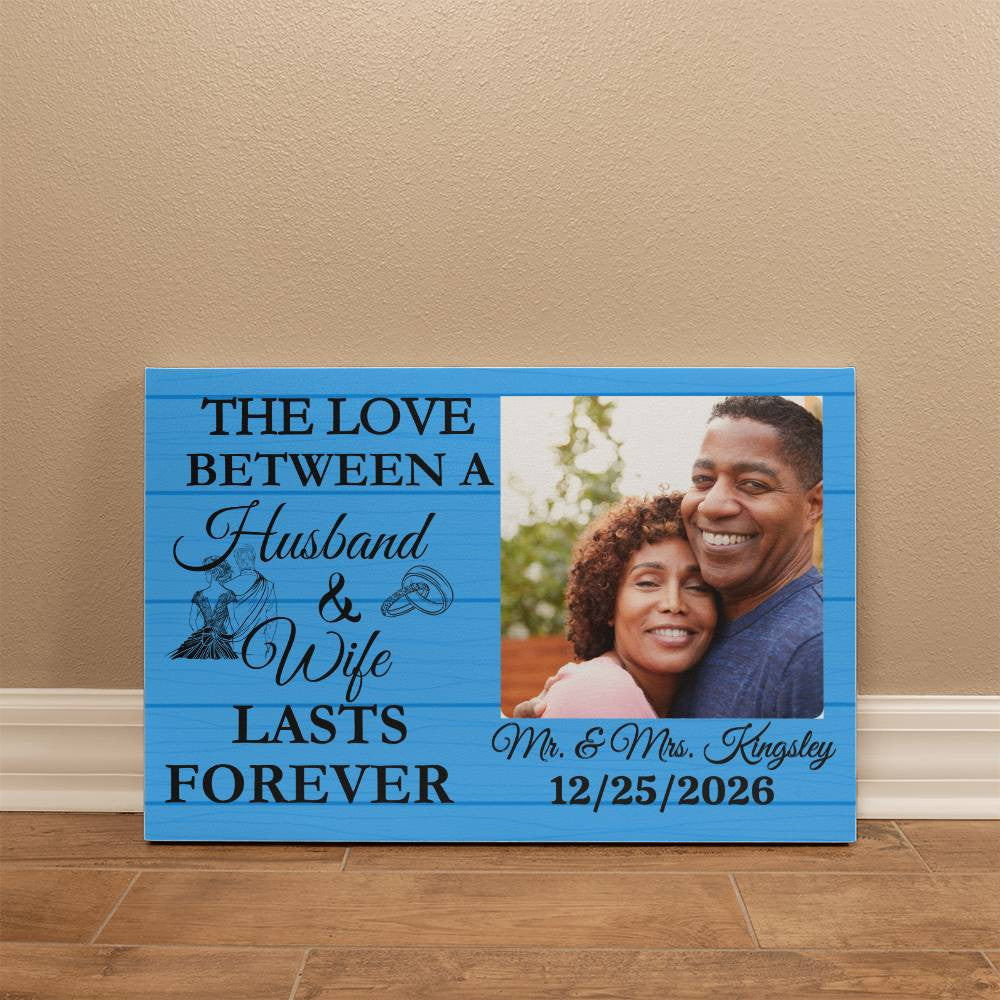 Personalized Couples' Gallery Wrapped Canvas