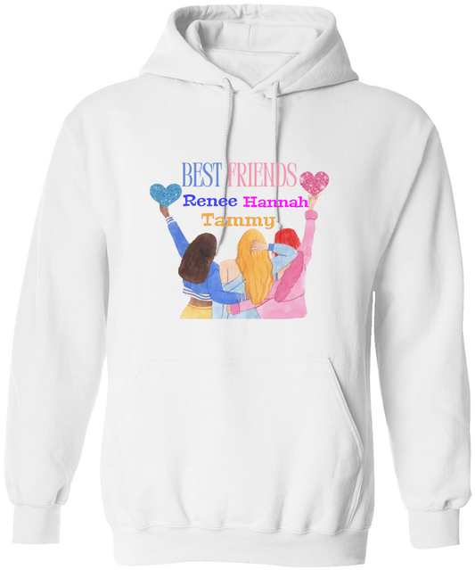 Personalize Best Friend Unisex  Hoodie