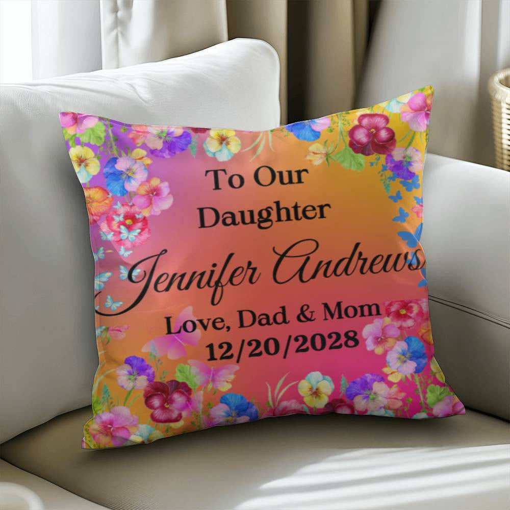 Personalized Classic Pillow Cover with Insert