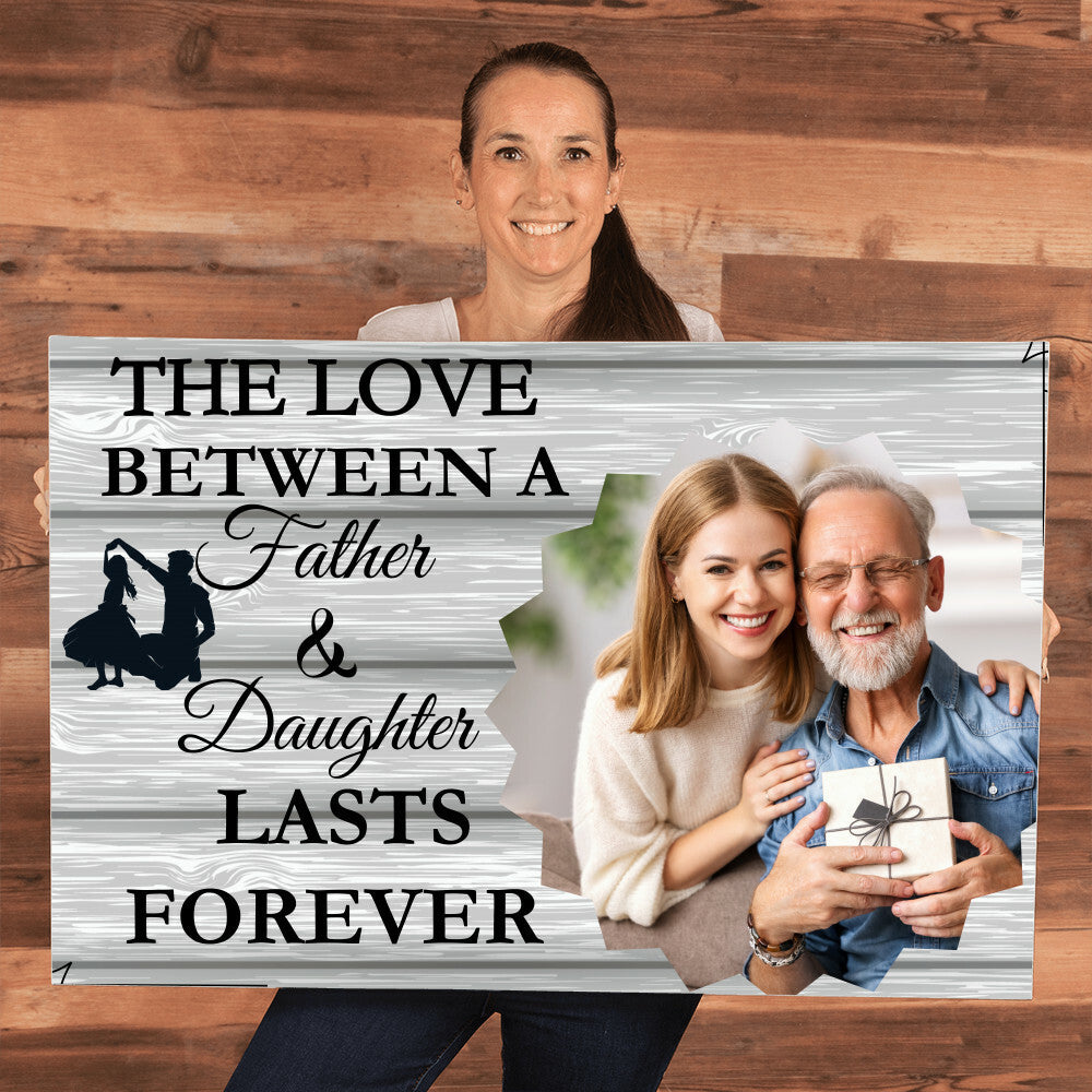 Father & Daughter Picture Gallery Wrapped Canvas (3:2)