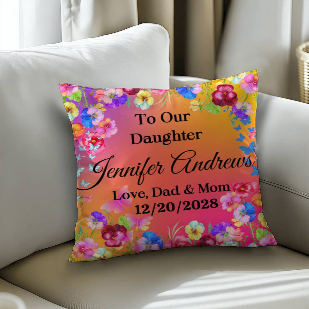 Personalized Classic Pillow Cover with Insert