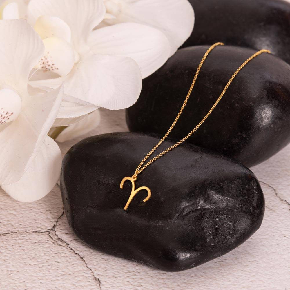 To My Bonus Daughter Zodiac Symbol Necklace